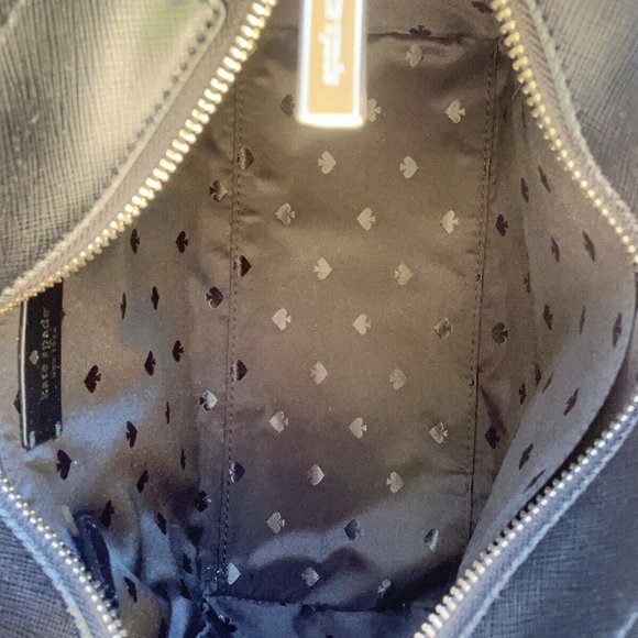 Kate Spade Cameron Staci Satchel Crossbody Wrapping Paper Pink Stripe - Picture 5 of 5